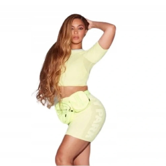 NWOT adidas x IVY Park Knit Skirt in Yellow Tint GR1457 - Picture 1 of 12